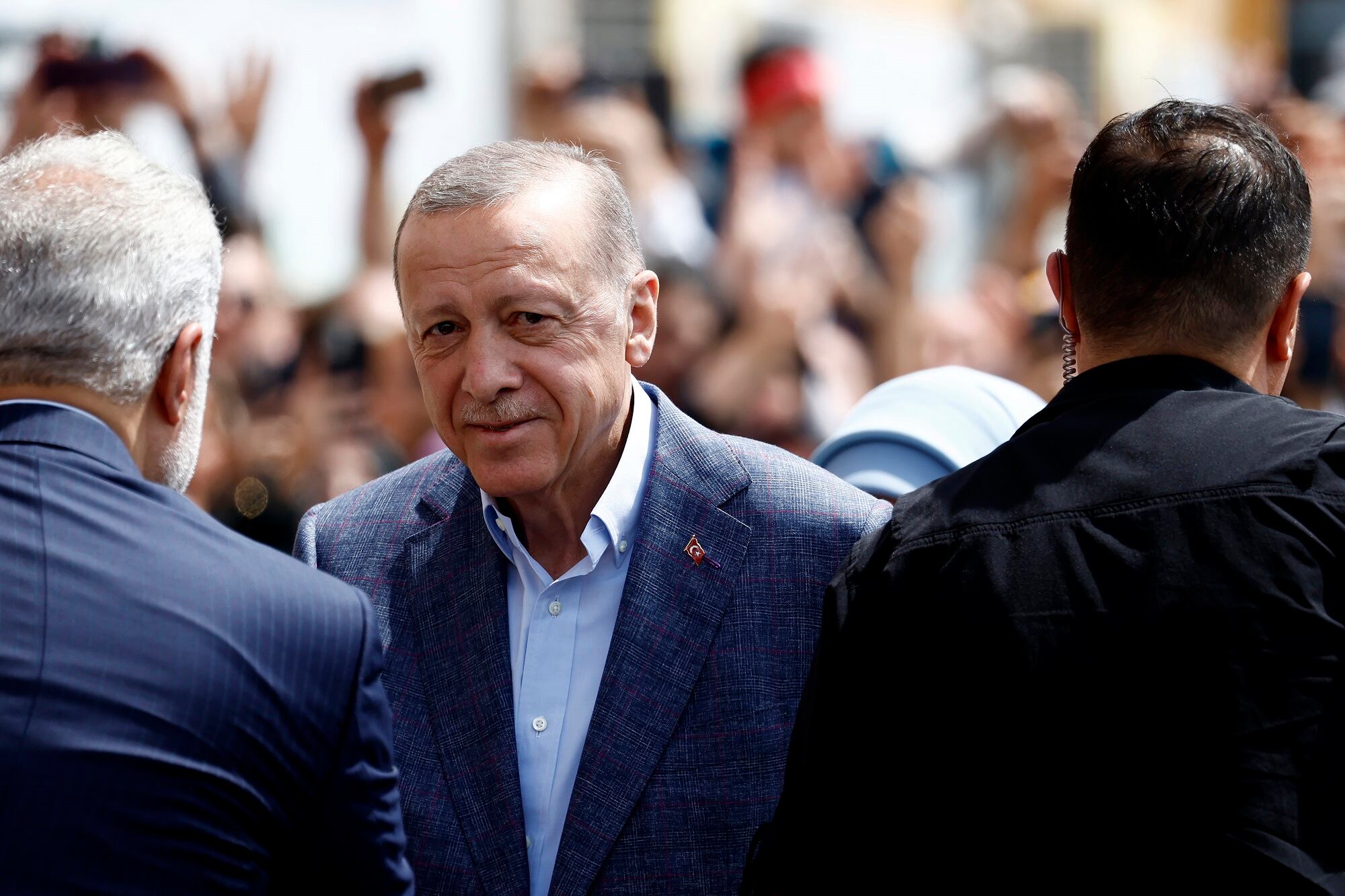 Recep Tayyip Erdogan. (Photo by Jeff J Mitchell/Getty Images)
