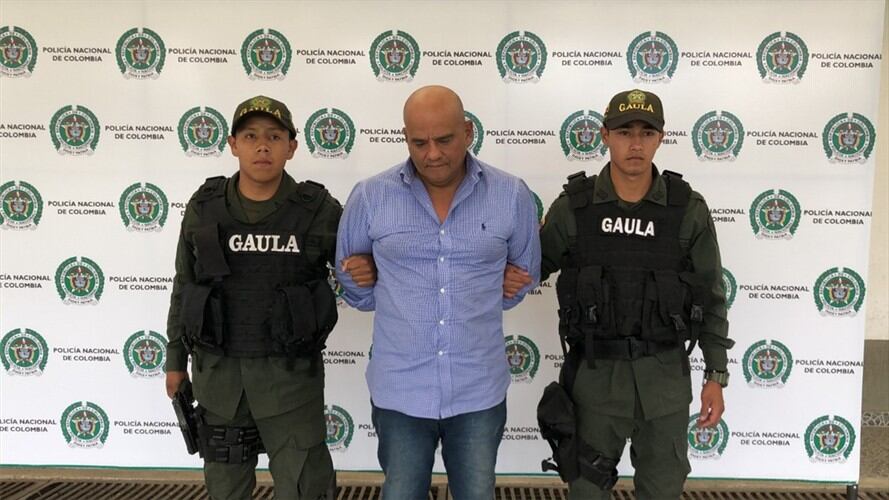 Antonio José González Sarria, alias ‘El Profe’. . Foto: Policía Nacional