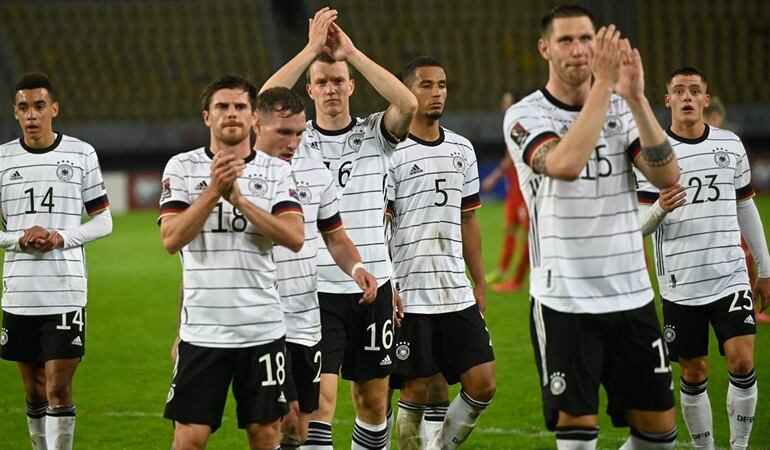 Selección de Alemania. Foto: AFP / Alemania se clasifica al Mundial Catar 2022