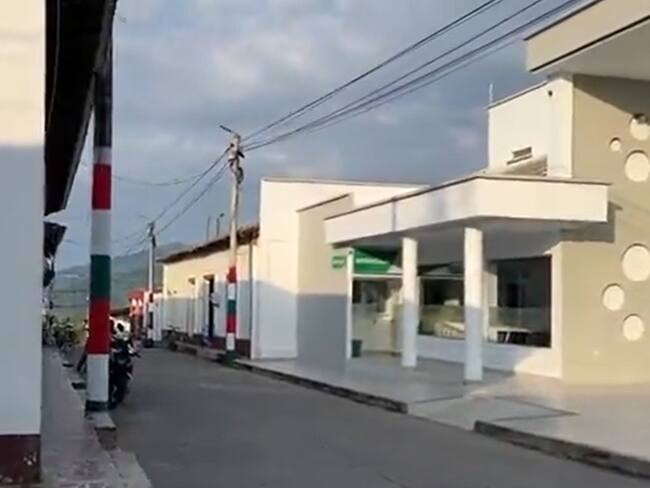 Atentado en Teorama. / Foto: Video comunidad.