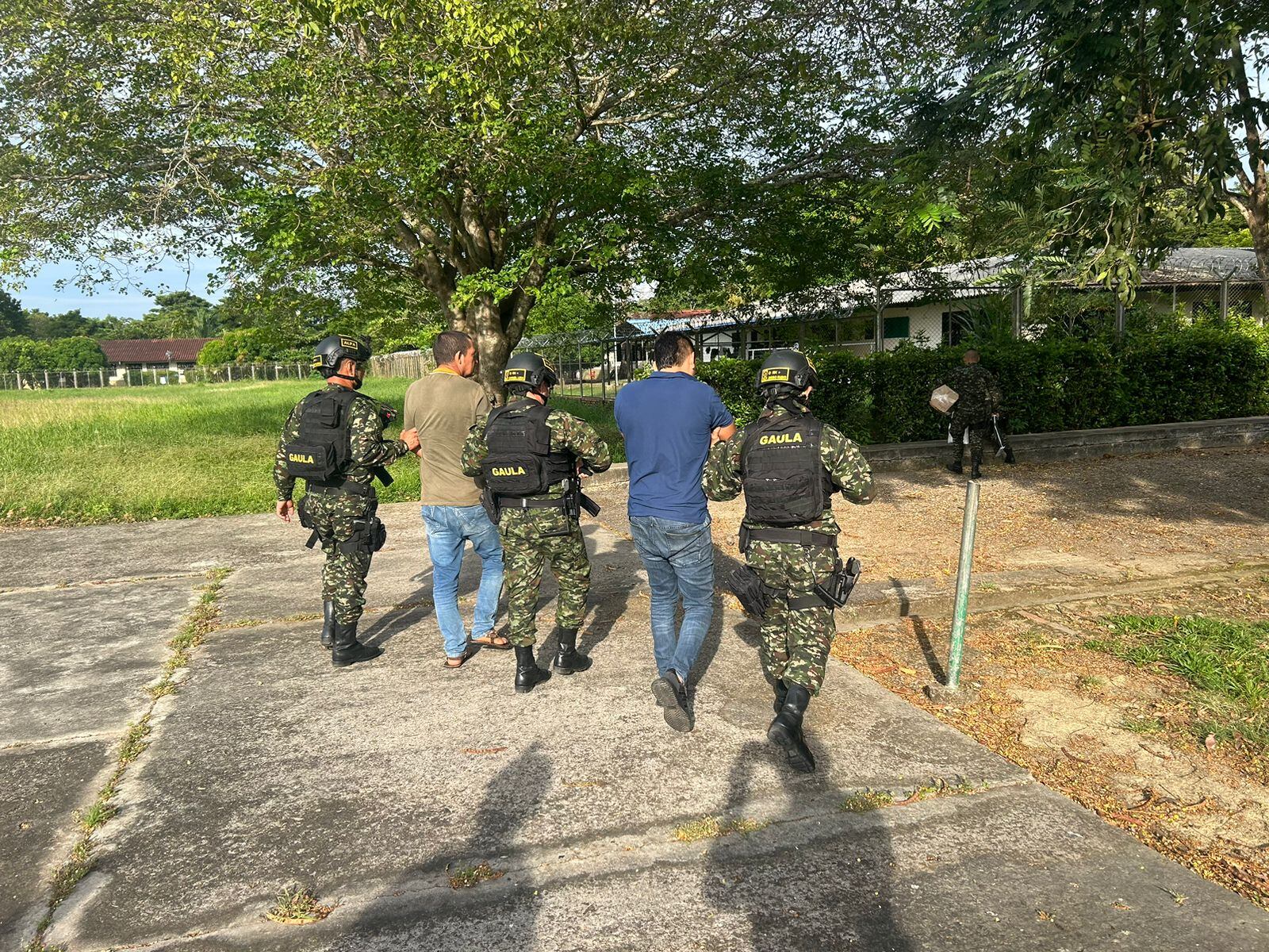 Gaula Militar capturó a los extorsionistas más peligrosos del ELN. Foto: Suministrada,