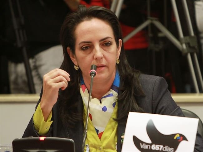 María Fernanda Cabal, representante del Centro Democrático. Foto: Colprensa - Germán Enciso