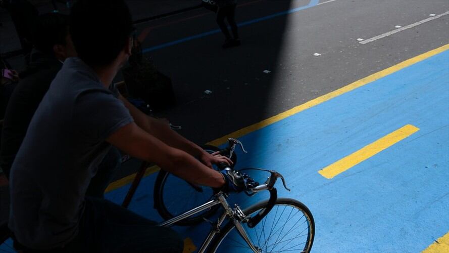 Bicicarril de la calle 13 de Bogotá / imagen de referencia. Foto: Colprensa