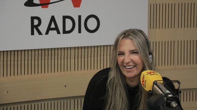 Luz Amparo Álvarez. Foto: La Hora del Regresocon Carlos Montoya