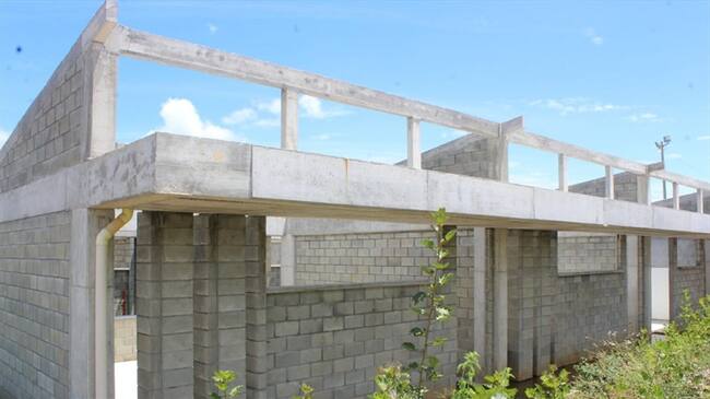 Más de mil estudiantes afectados por obras abandonadas en Lorica. Foto: Cortesía