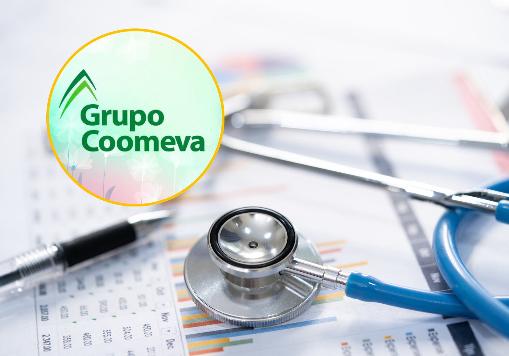 Logo de Coomeva e imagen de referencia. Foto: Coomeva / Getty Images