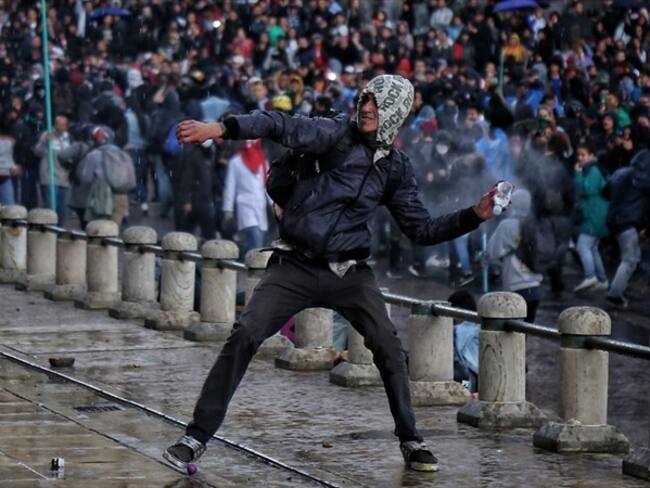 ¿Qué opina de las manifestaciones que terminan en disturbios? #DeLasprotestasPienso. Foto: Colprensa