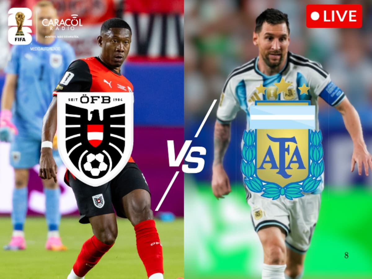 🔴Argentina vs. Austria EN VIVO: Transmisión y minuto a minuto del partido por el Grupo J