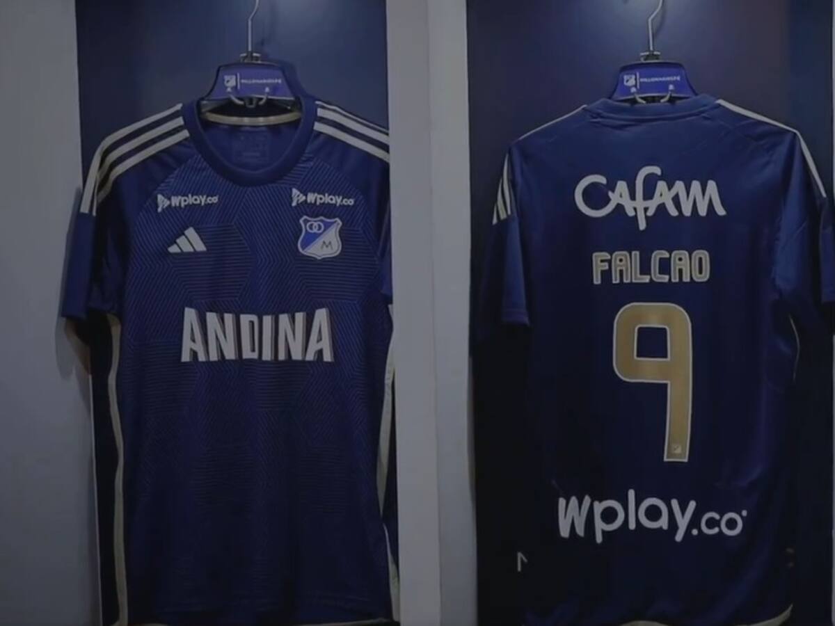 El emotivo video con el que Millonarios anunció a Falcao: “siempre fui hincha”