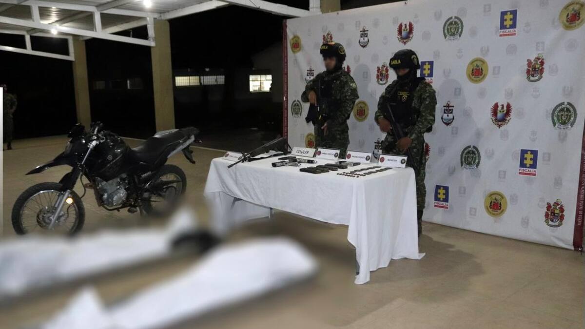 Dos presuntos integrantes de AGC murieron en combates con el Ejército en Puerto Escondido