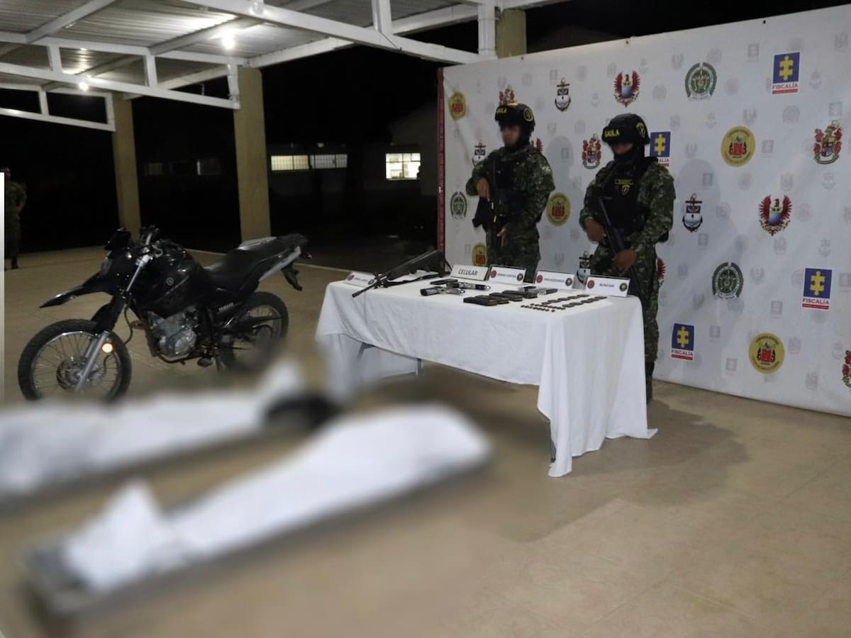 Dos presuntos integrantes de AGC murieron en combates con el Ejército en Puerto Escondido