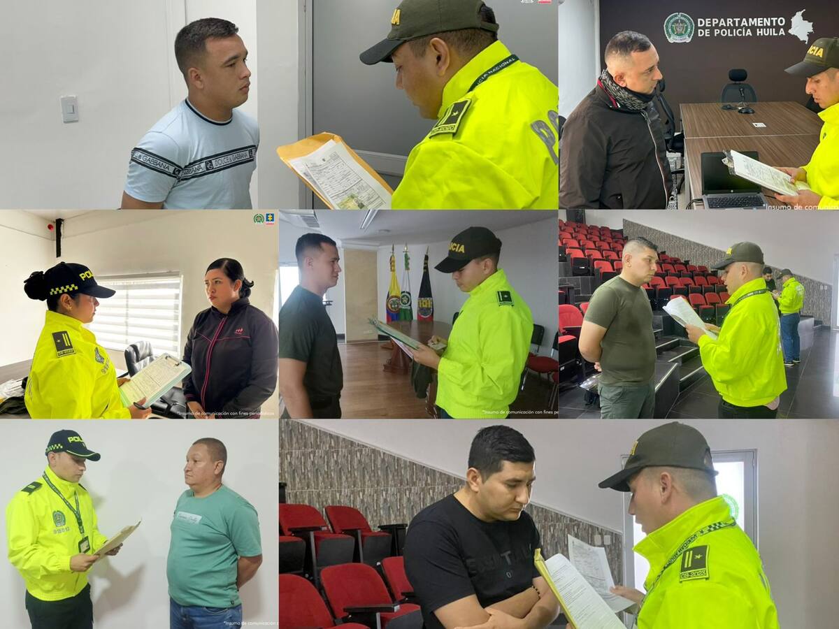 Judicializan siete miembros de Policía por presuntas irregularidades en procedimientos