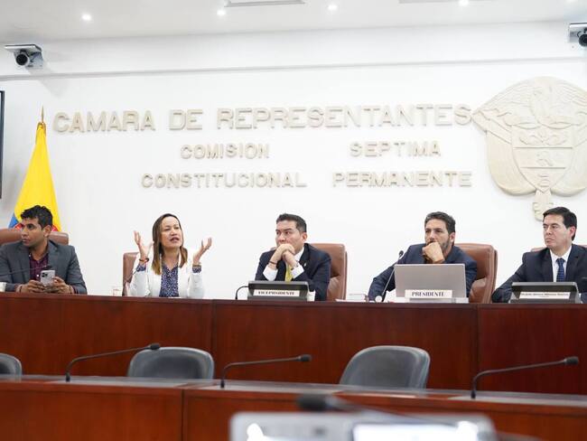 Debate de la reforma a la salud. Comisión Séptima. Foto: Colprensa.