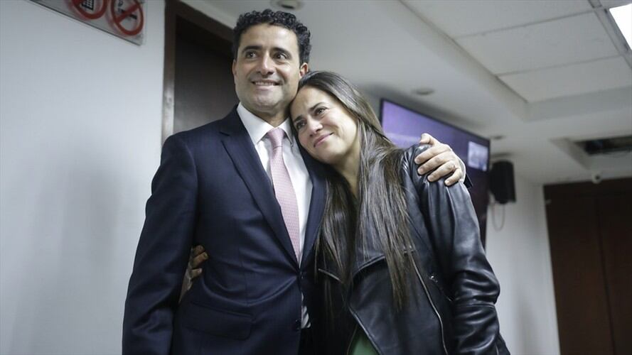 Catalina y Francisco Uribe Noguera. Foto: Colprensa