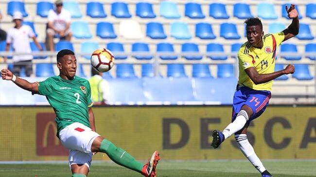 Colombia vence a Bolivia 1-0 y toma impulso en el Sudamericano Sub-20. Foto: Getty Images