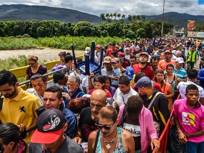 El Conpes marcará la ruta para la atención de la población migrante en el mediano plazo . Foto: Getty Images