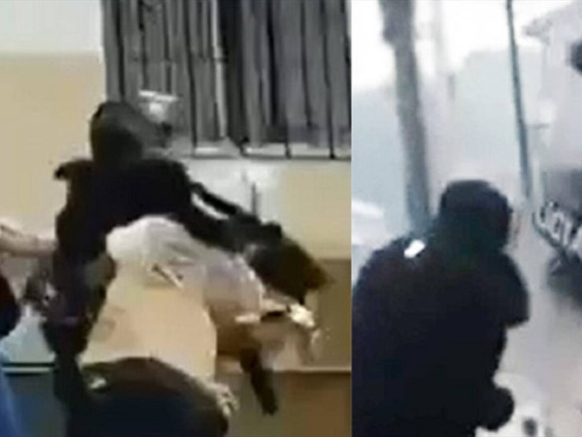 Videos: fuertes enfrentamientos entre policías y manifestantes en Popayán