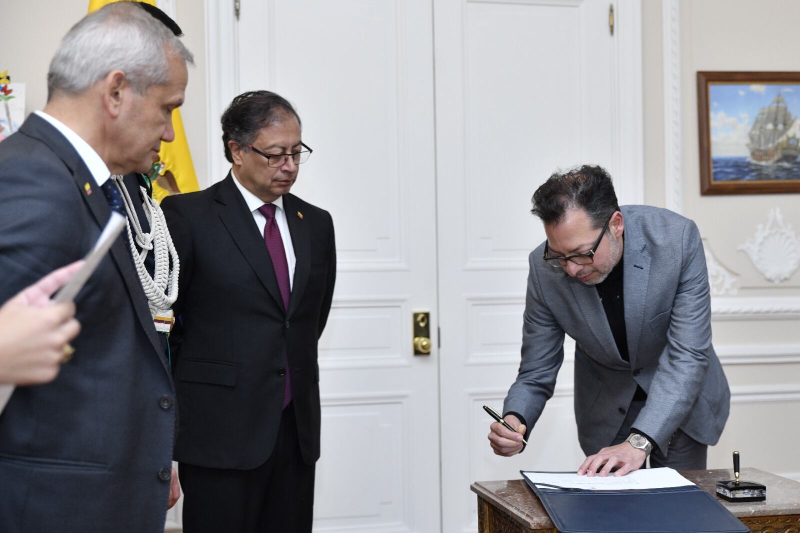 Posesión de Juan David Correa como MinCultura | Foto: Presidencia