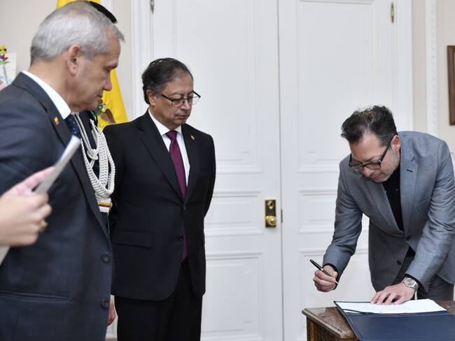 Posesión de Juan David Correa como MinCultura | Foto: Presidencia