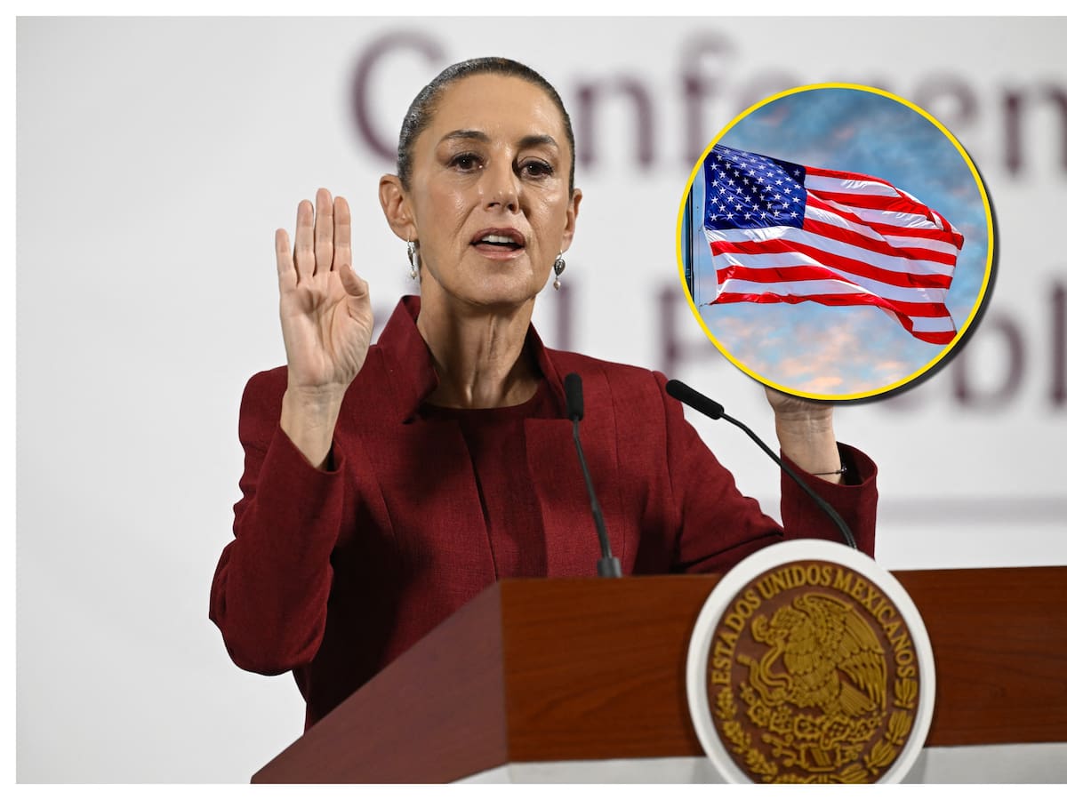 Sheinbaum negó una “fractura” en las relaciones con EE.UU. pese a las críticas de Trump