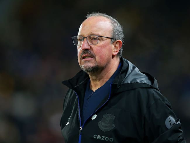 Rafael Benitez, Manager of Everton. (Photo by Alex Livesey/Getty Images)