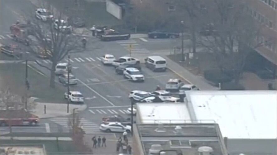 Siete heridos por balacera en universidad de Ohio, Estados Unidos. Foto: Agencia Reuters