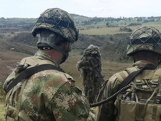 El Ejército advirtió que las operaciones militares desplegadas por el Ejército Nacional se mantienen en el sur de Córdoba. Foto: Cortesía