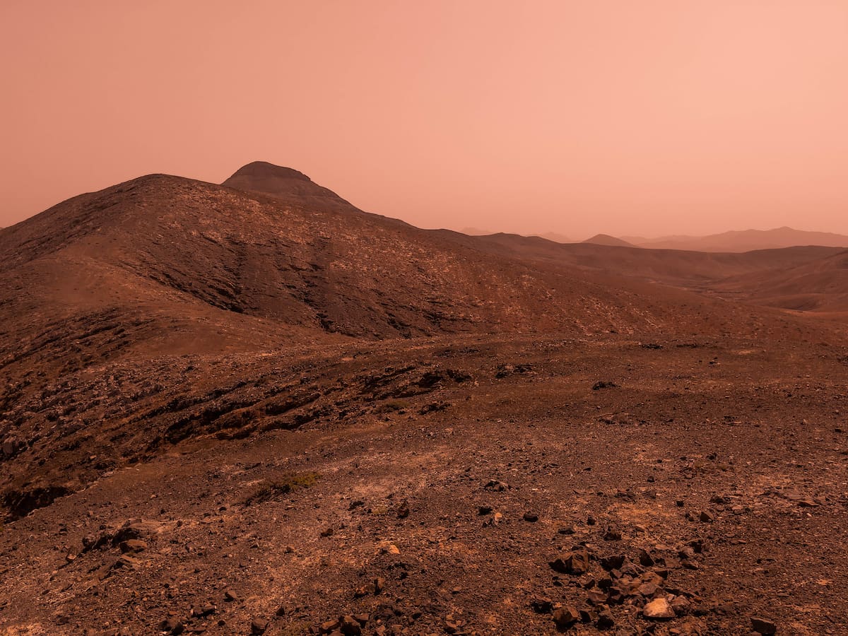 NASA: muestran las impactantes imágenes del invierno en Marte