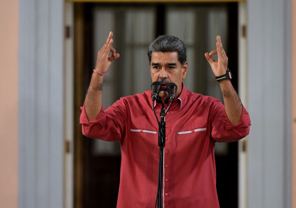 Nicolas Maduro. I Foto: YURI CORTEZ/AFP via Getty Images.