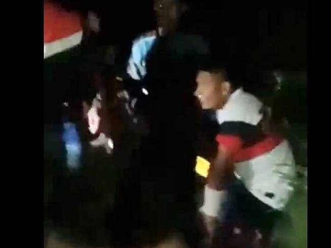 Los hechos se presentaron en la vía que de Corinto conduce al sector de Gualanday. Crédito: Cortesía.