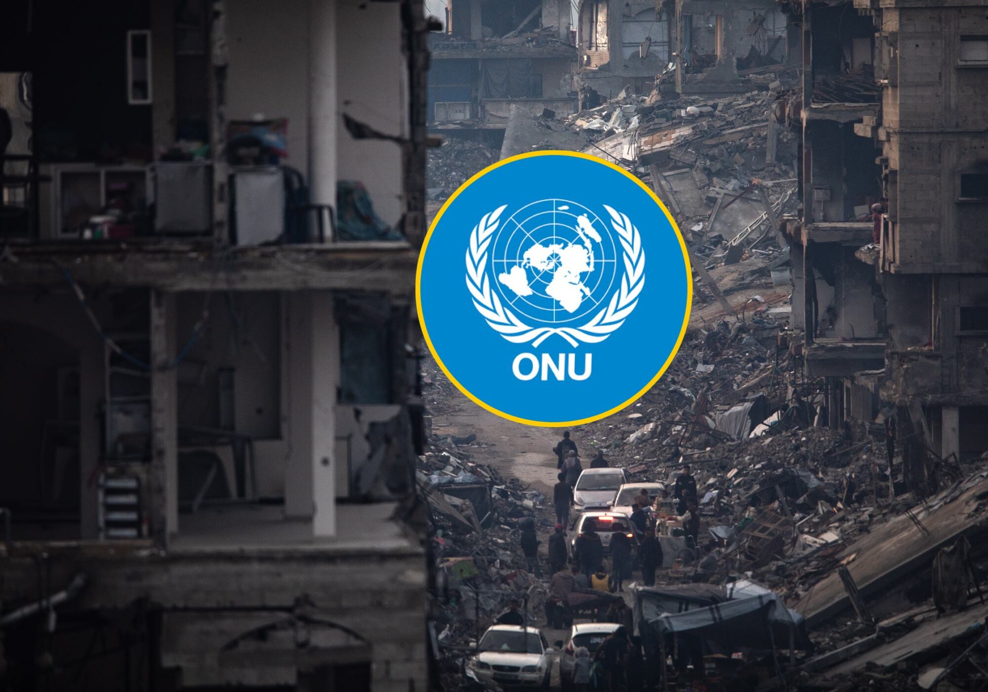 Enviado de la ONU calificó de “frágil” la tregua en Gaza y pide más acceso humanitario. Foto: EFE.