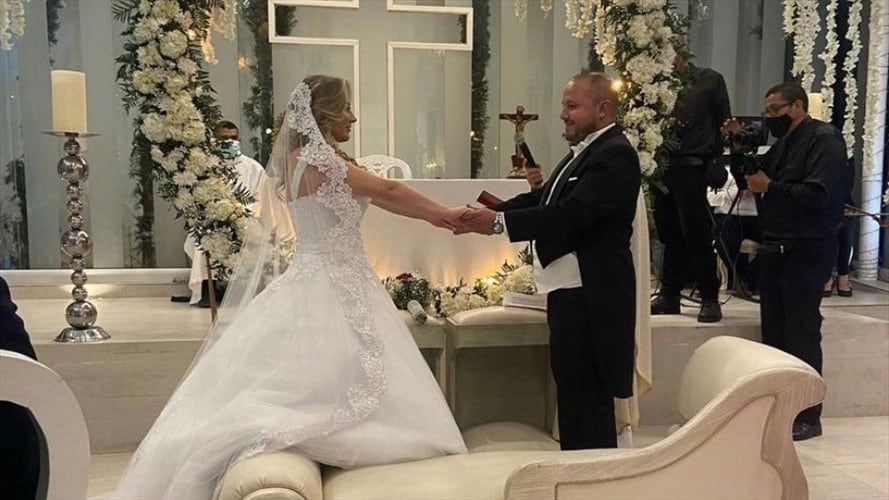 Catalina Suárez se casó con el hijo del ‘Mono Jojoy’. Foto: Al Oído con Catalina Suárez