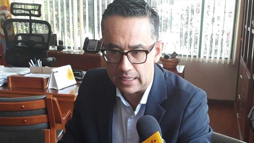 Secretario de Salud de Boyacá, Germán Pertuz.. Foto: Foto: Jorge Herrera