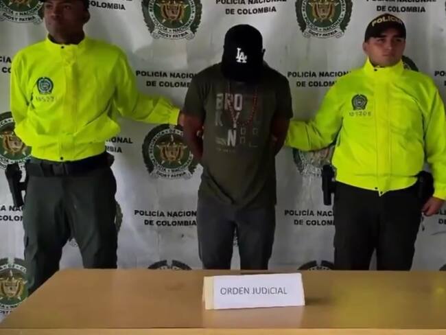 Capturan a alias ‘Satinga’, pieza clave de ‘Los Espartanos’ en Buenaventura. Foto: Suministrada.