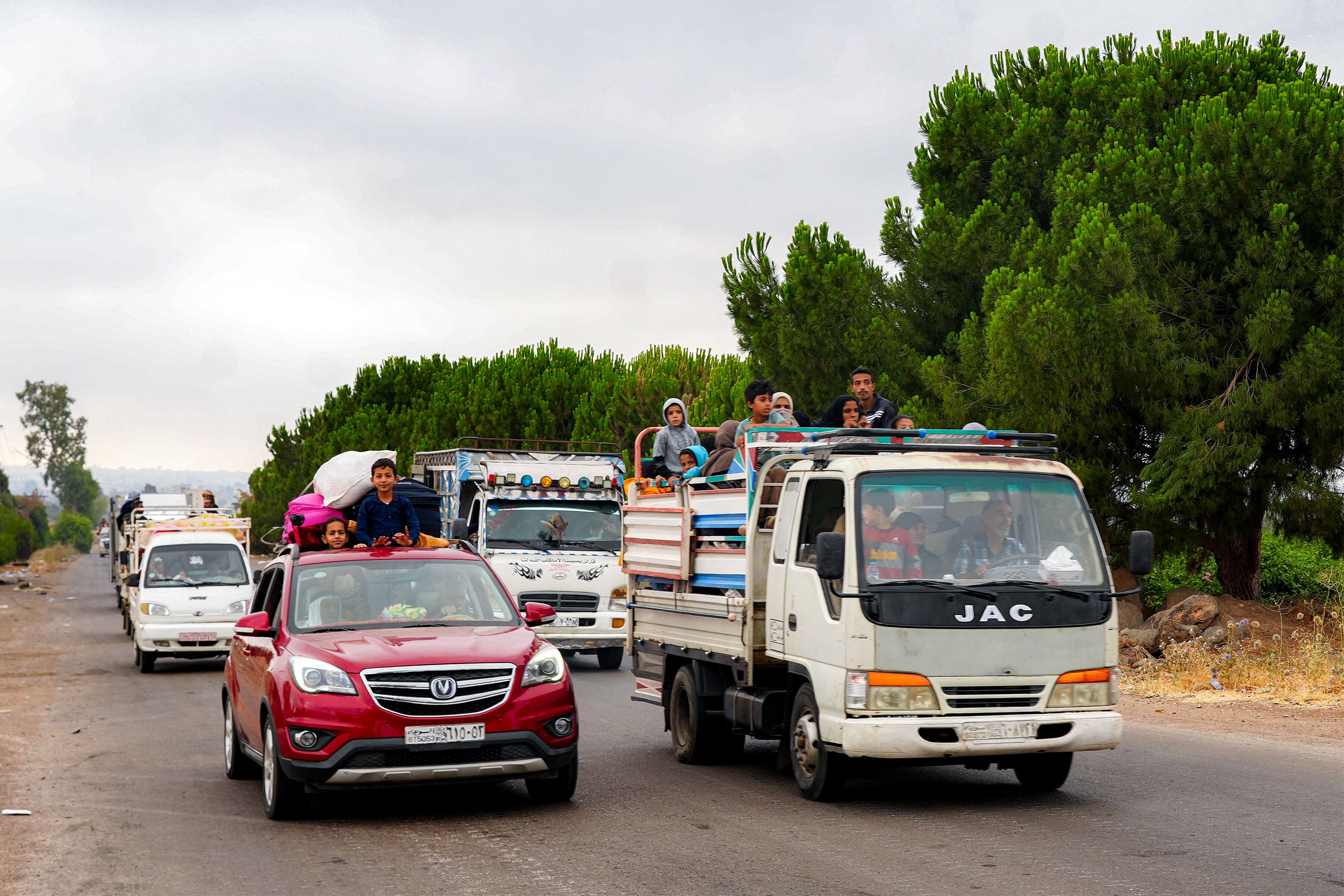 Prime rdía del alto al fuego. Foto: RAMI AL SAYED/AFP via Getty Images.