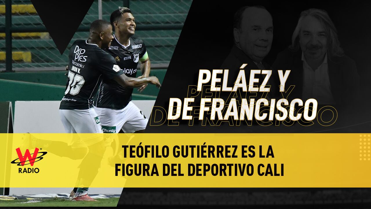 Teófilo Gutiérrez celebrando un gol con el Deportivo Cali