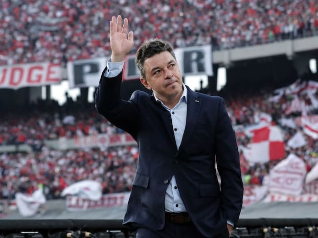 Marcelo Gallardo, director técnico de fútbol y exfutbolista en su paso como entrenador de River Plate en marzo de 2022. Foto: ALEJANDRO PAGNI/AFP via Getty Images