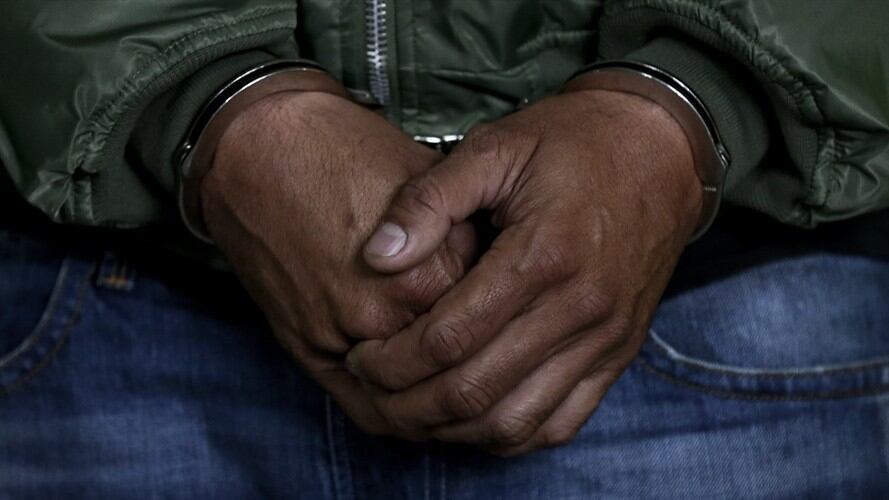 Capturados dos sicarios pertenecientes a 'Los Pachencas' en Santa Marta. Foto: Colprensa