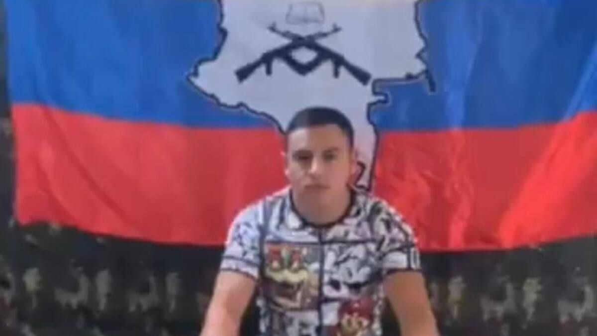 Disidencias Farc dan a conocer prueba de supervivencia de militar secuestrado en el Cauca