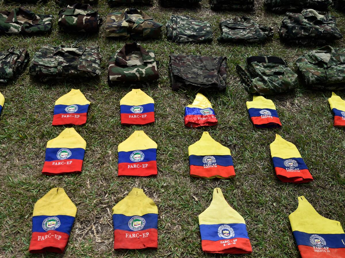 Militares venezolanos destruyeron campamento donde hallaron brazaletes alusivos a las Farc