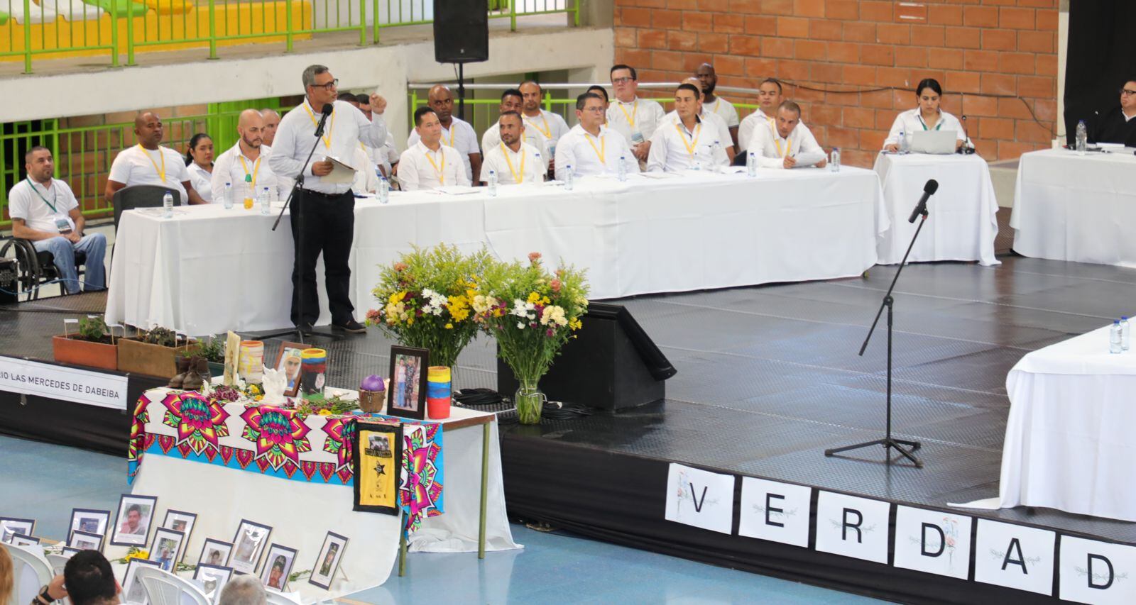 Coronel Edie Pinzón. Foto: Cortesía JEP