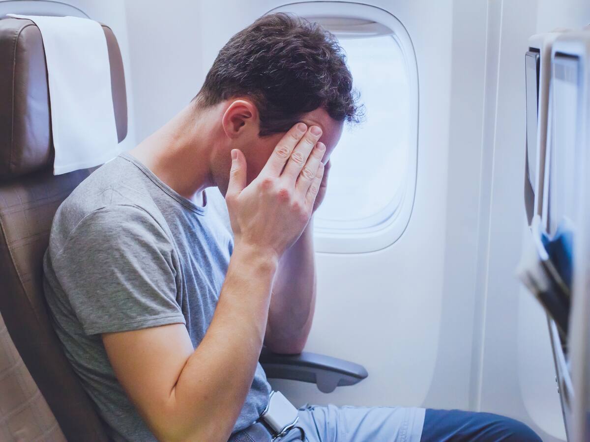 Hombre usó una tanga como tapabocas en avión y fue expulsado del vuelo