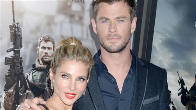 Elsa Pataky y Chris. Foto: Bang Media