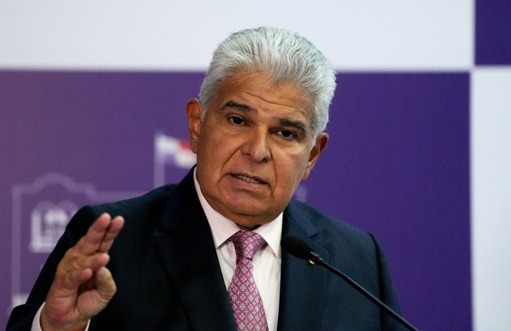 José Raúl Mulino. I Foto: ARNULFO FRANCO / AFP) (Photo by ARNULFO FRANCO/AFP via Getty Images.