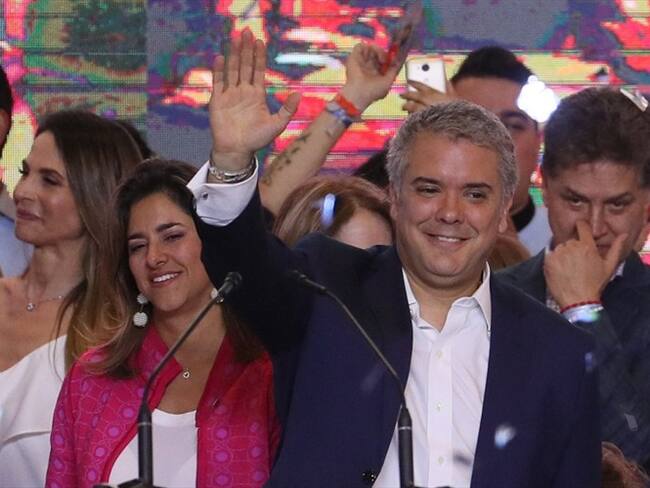 El presidente electo, Iván Duque. Foto: Agencia EFE