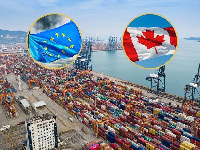 Imagen de referencia de aranceles. FOTO: Yinwei Liu / Getty Images