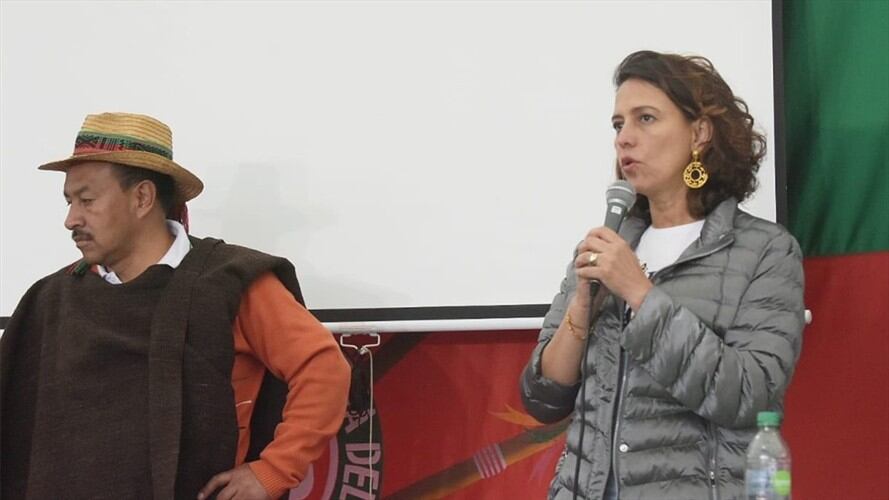 La ministra del Interior, Nancy Patricia Gutiérrez, dijo que hicieron seguimiento al plan de acción generado a inicios del año. Foto: Mininterior