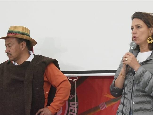 La ministra del Interior, Nancy Patricia Gutiérrez, dijo que hicieron seguimiento al plan de acción generado a inicios del año. Foto: Mininterior