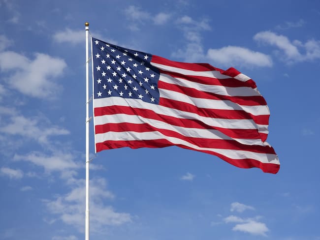 Bandera de Estados Unidos. Foto: Getty Images.