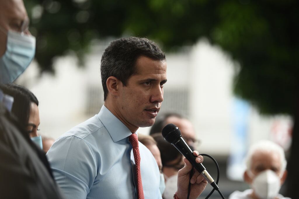 Juan Guaidó. (Photo by Carolina Cabral/Getty Images)